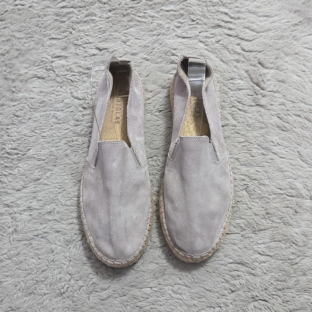 Fabiolas made in Spain handmade suede espadrilles - size 10